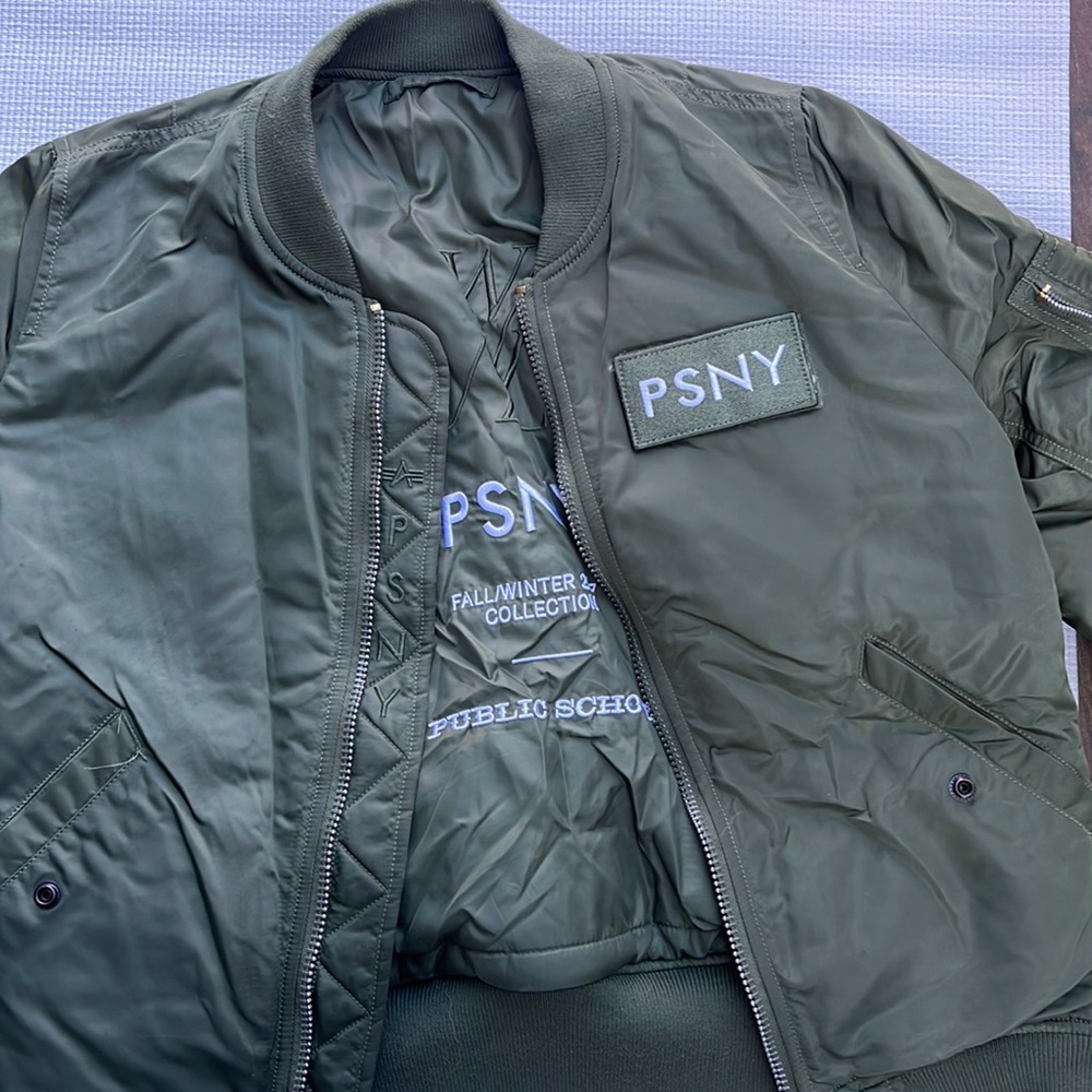 PSNY X ALPHA INDUSTRIES BOMBER JKT